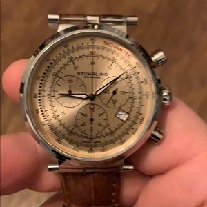 Stuhrling Swiss Ronda Quartz Chronograph movement